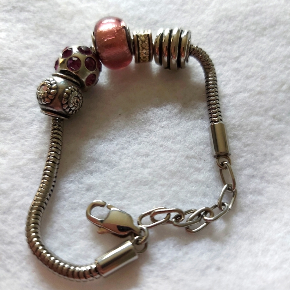 Morellato charm bracelet with five charms
